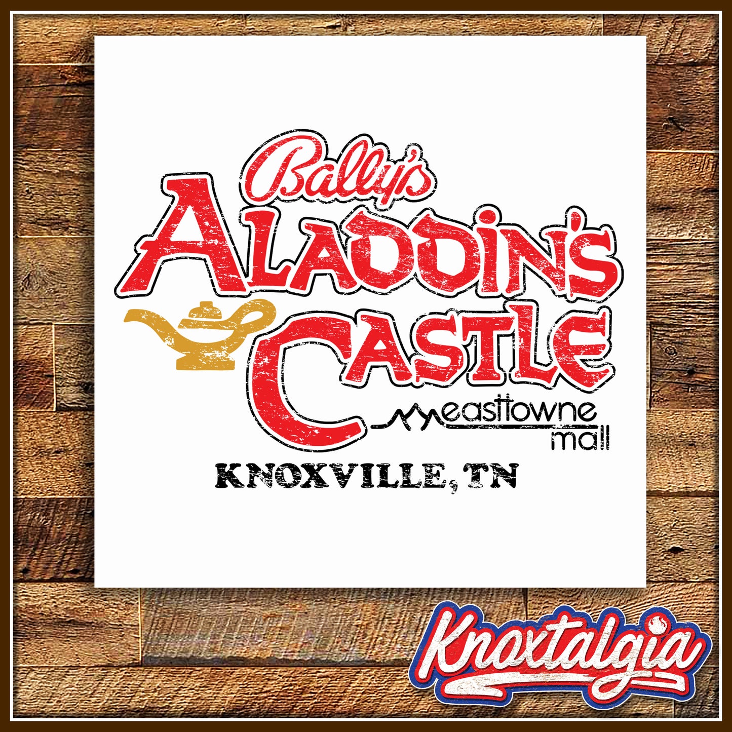 "Aladdin's Castle Arcade" - Knoxville, TN - Ringer Tee