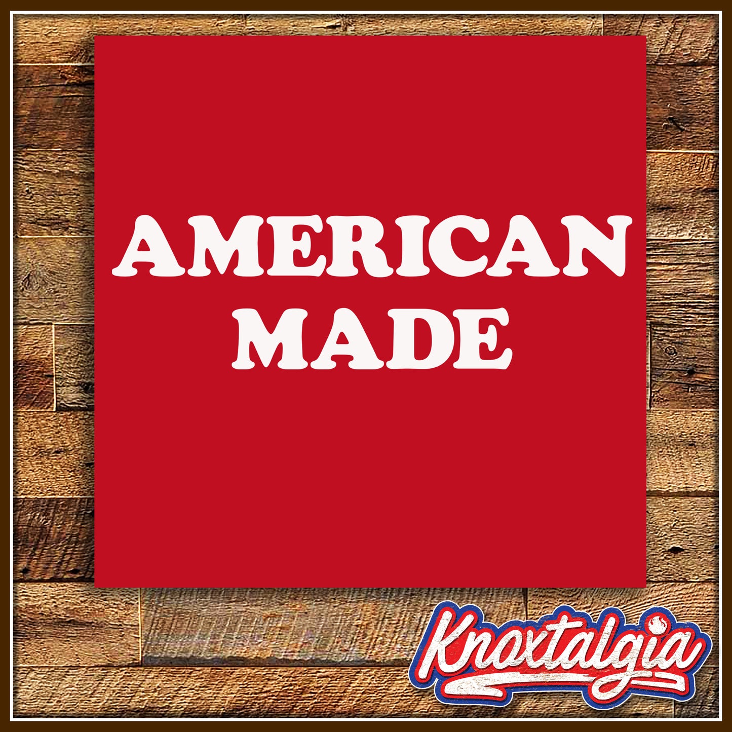 "American Made" - A Tribute to Wrestling (White Ink Variation)