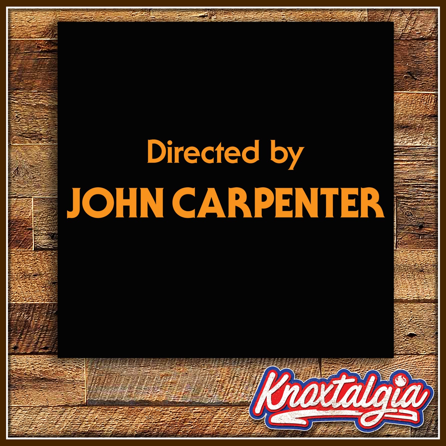 "Directed by John Carpenter" - Short Sleeve Tee