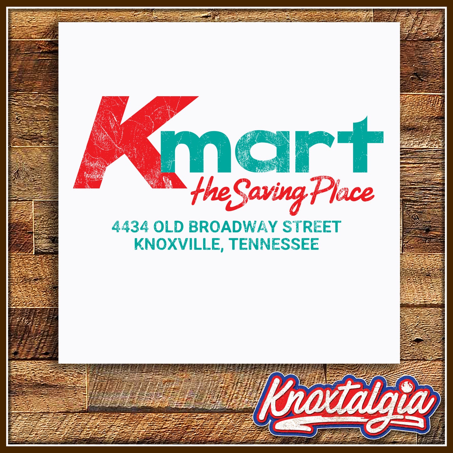 "K Mart - The Saving Place" - Broadway Street, Knoxville, TN