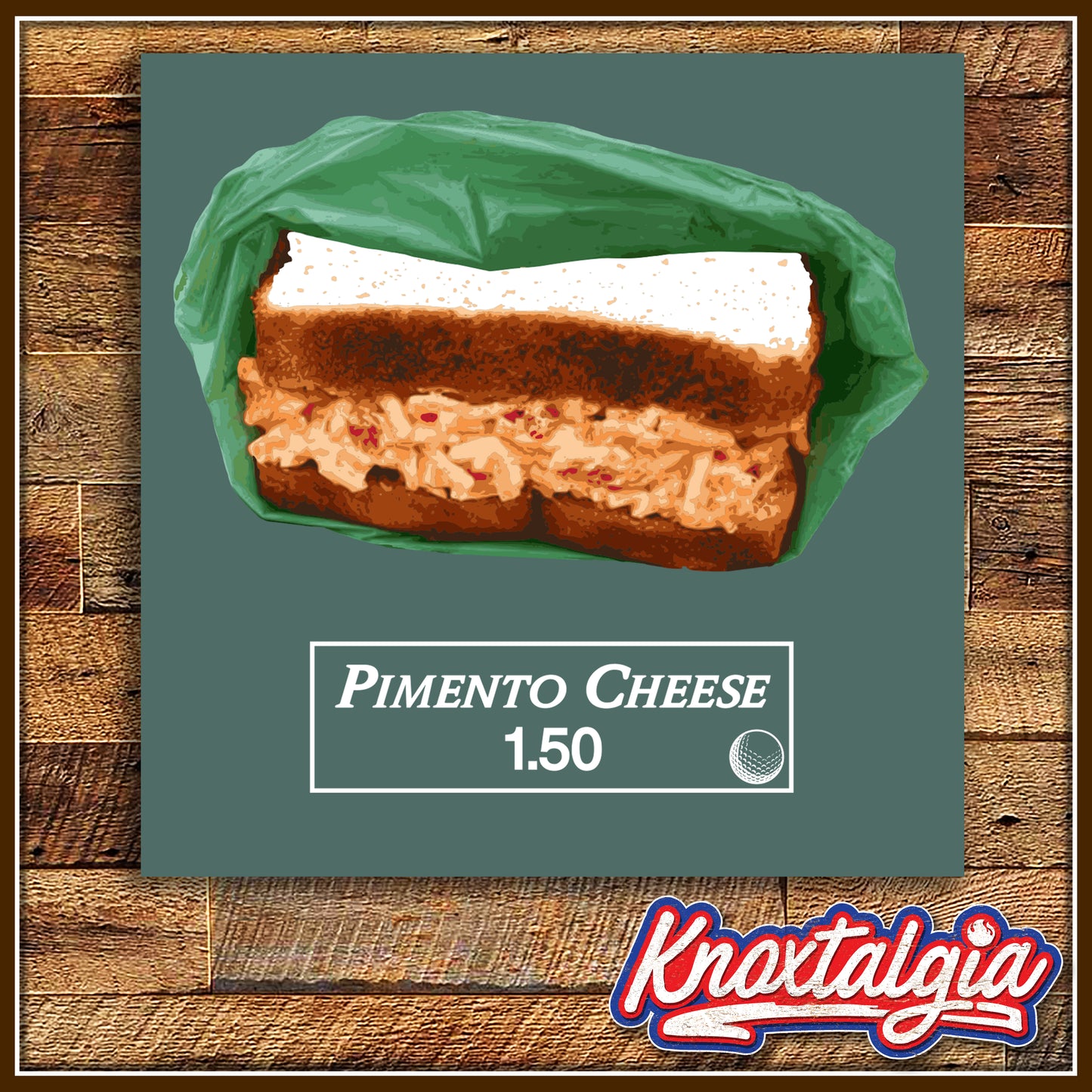 "The Master's Pimento Cheese Sandwich"