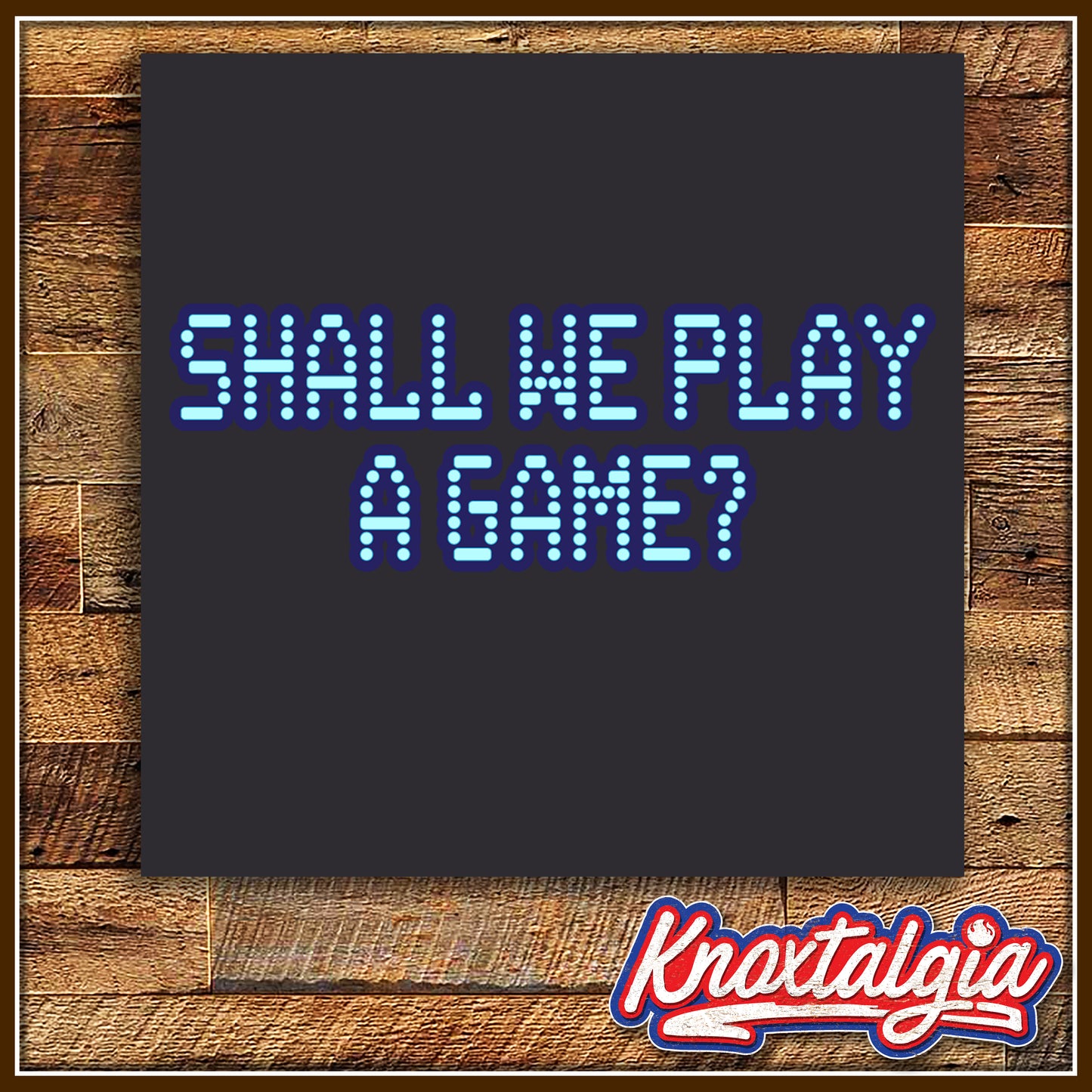 "Shall We Play A Game?" - A Tribute to WARGAMES