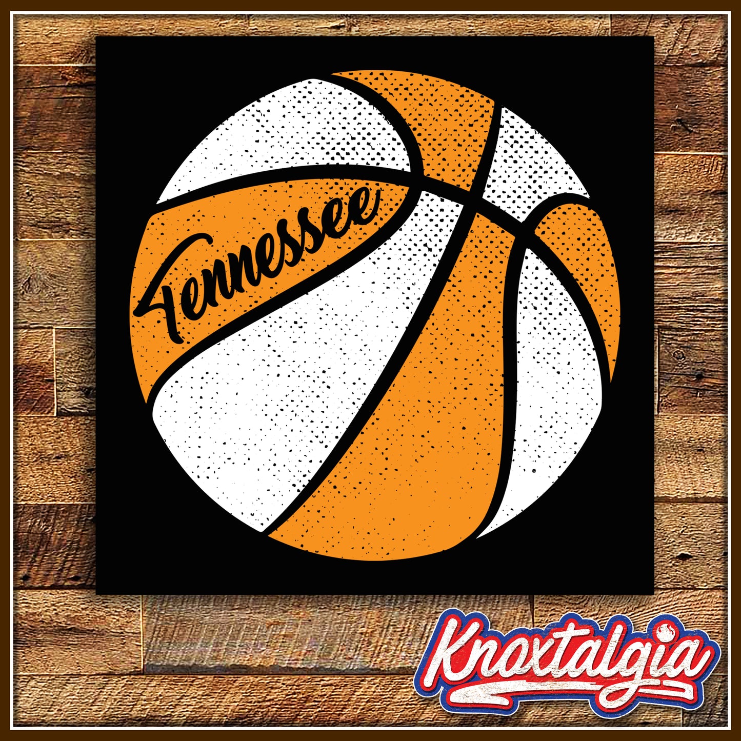 "Tennessee Basketball '25" - Black (Short Sleeve)
