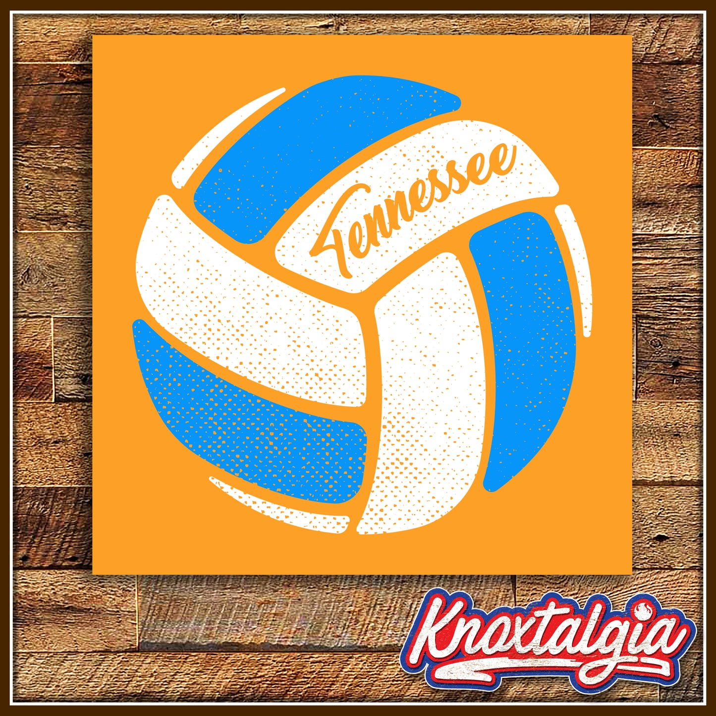 "Tennessee Volleyball" - Tennessee Orange Shirt (Short Sleeve)