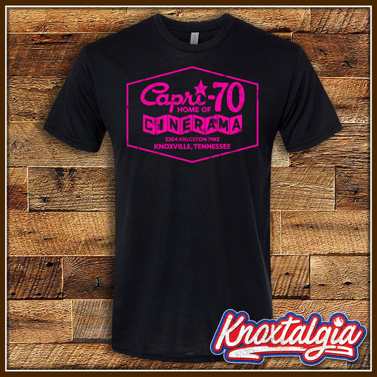 "Capri Cinema-70" - Knoxville, Tennessee (Pink Ink Variation)