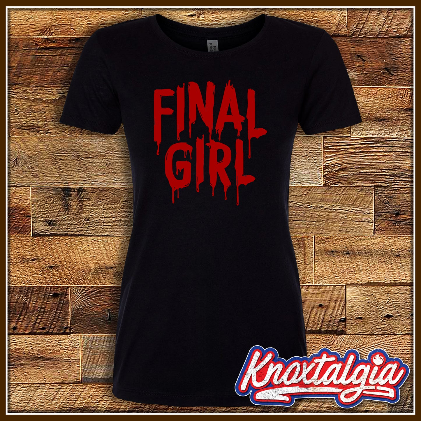 "Final Girl" - Ladies Cut Short Sleeve