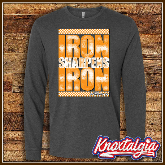 "Iron Sharpens Iron in Tennessee" - Tennessee Football (Long Sleeve)