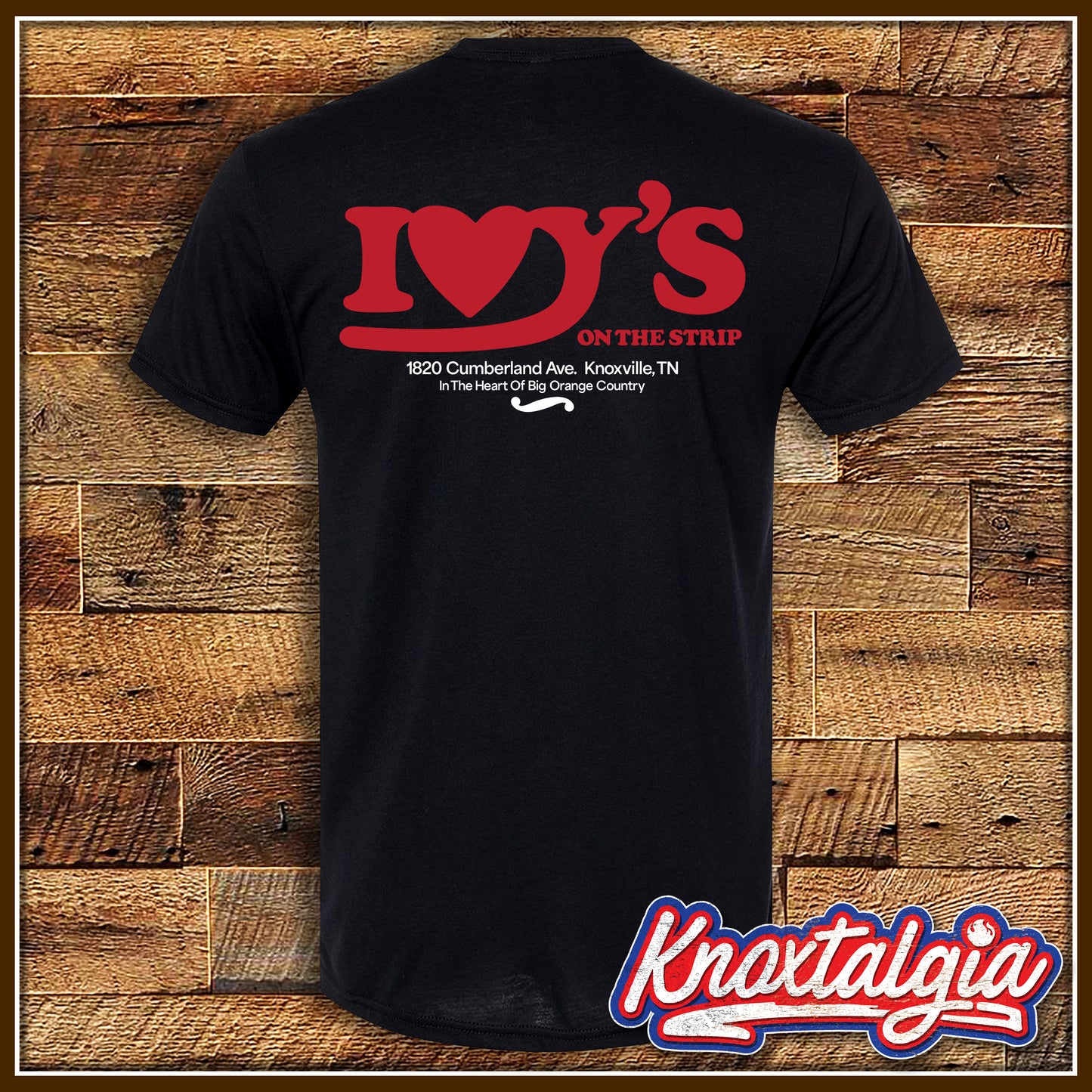 "IVY'S on the Strip" - Knoxville, TN (Black)