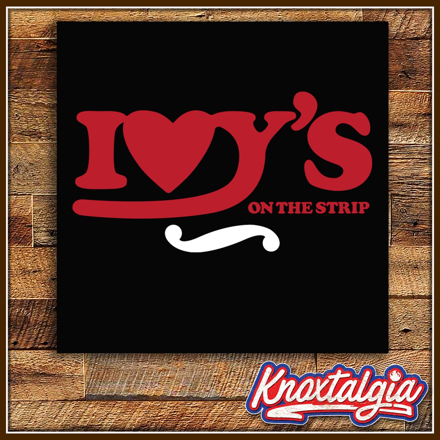 "IVY'S on the Strip" - Knoxville, TN (Black)