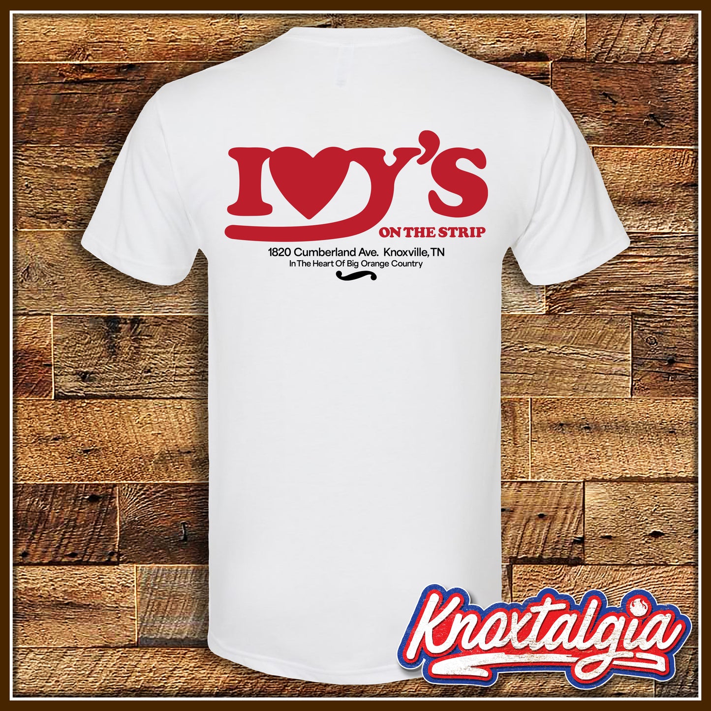 "IVY'S on the Strip" - Knoxville, TN (White)
