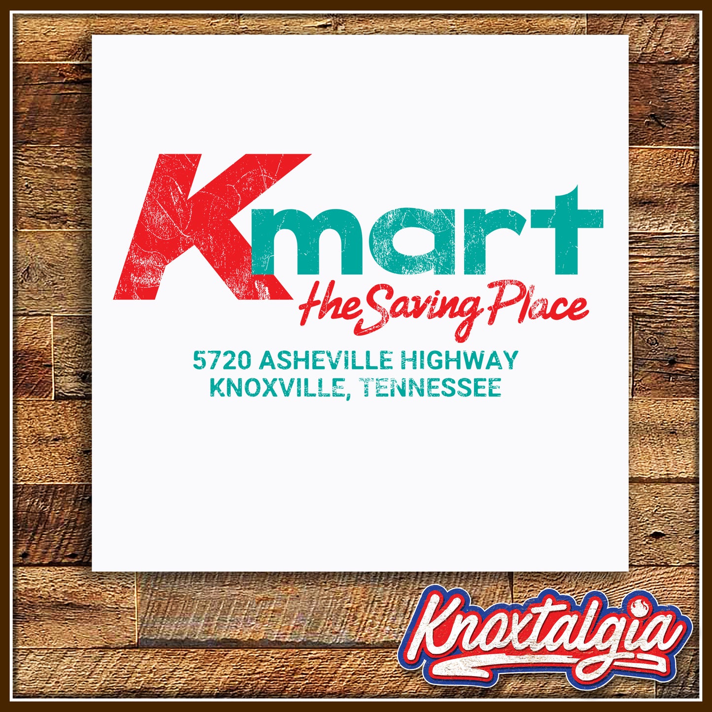 K Mart - "The Saving Place" - Asheville Highway, Knoxville, TN