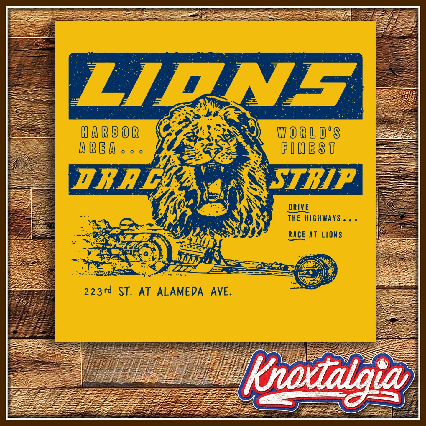 "Lions Drag Strip, Los Angeles, CA" - A Tribute to ONCE UPON A TIME IN HOLLYWOOD