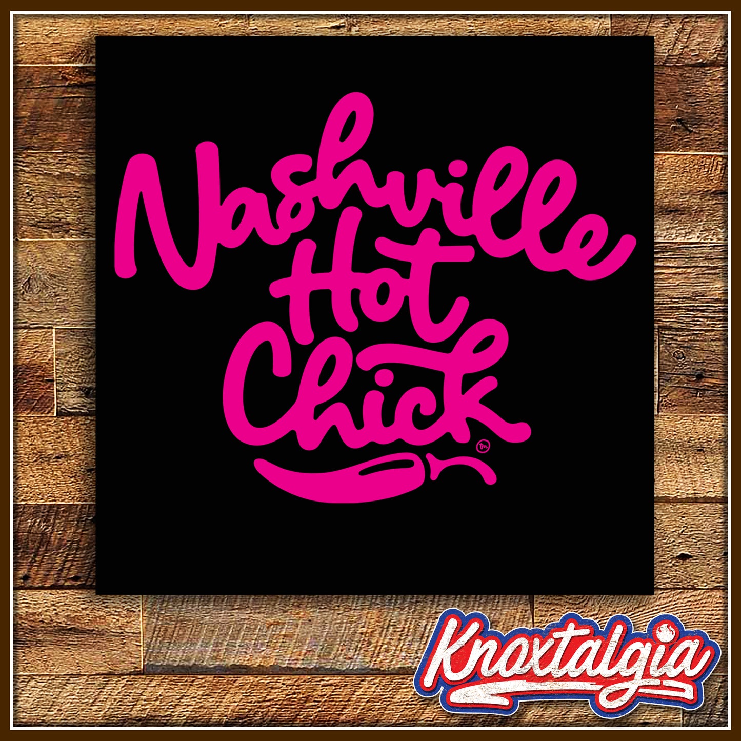 "Nashville Hot Chick" - (Black Ladies Triblend Variant)