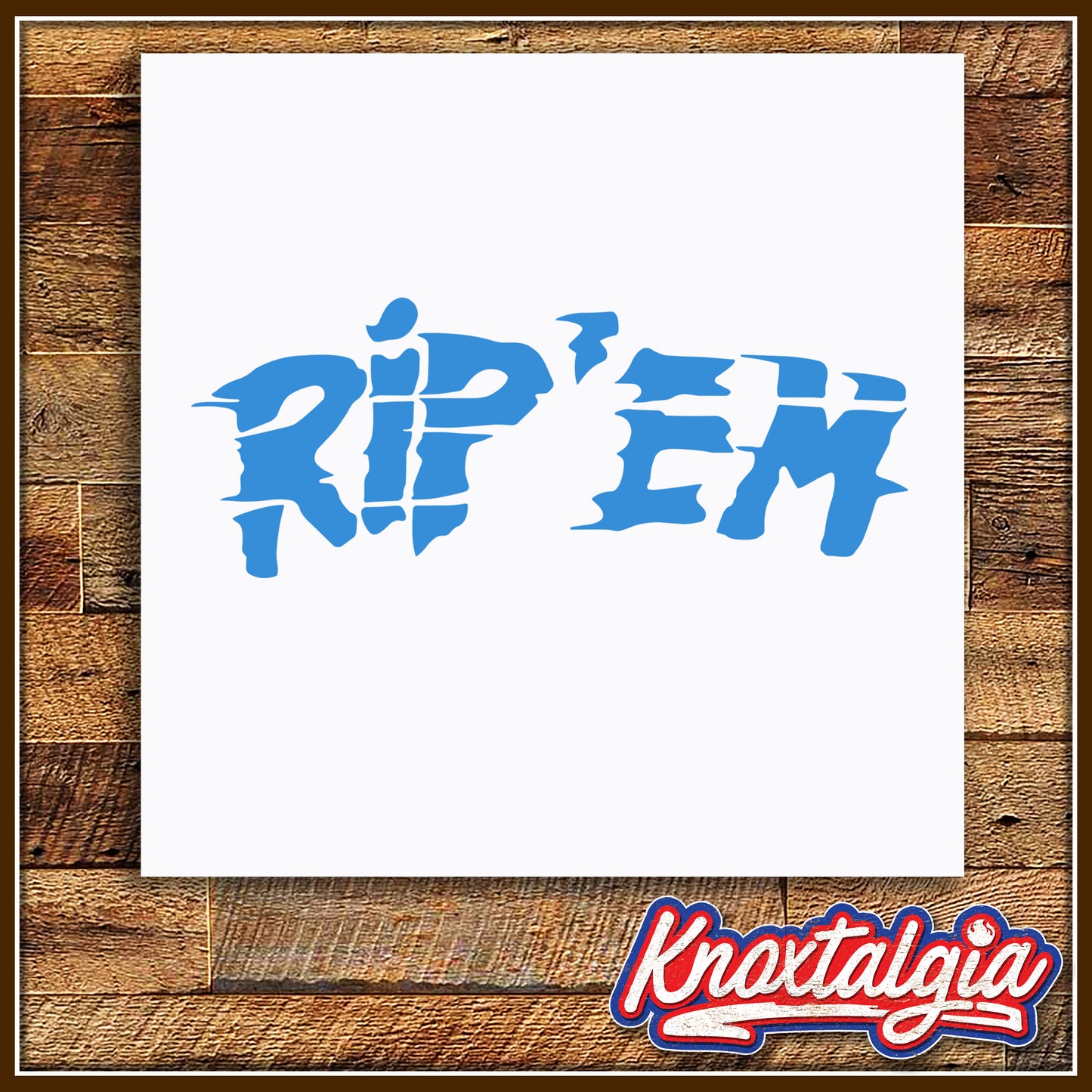 "RIP 'EM!" - A Tribute to NO HOLDS BARRED - Infant Onesie (White Variant)