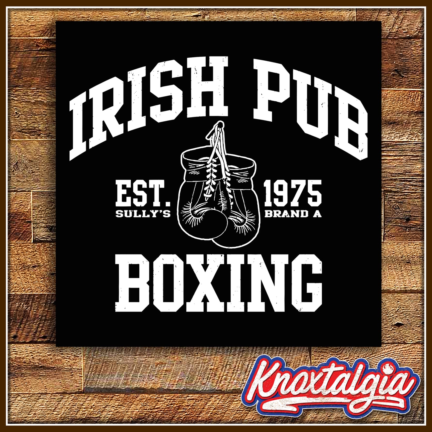 "Sully's Irish Pub Boxing" - A Tribute to THE TOWN (Long Sleeve)