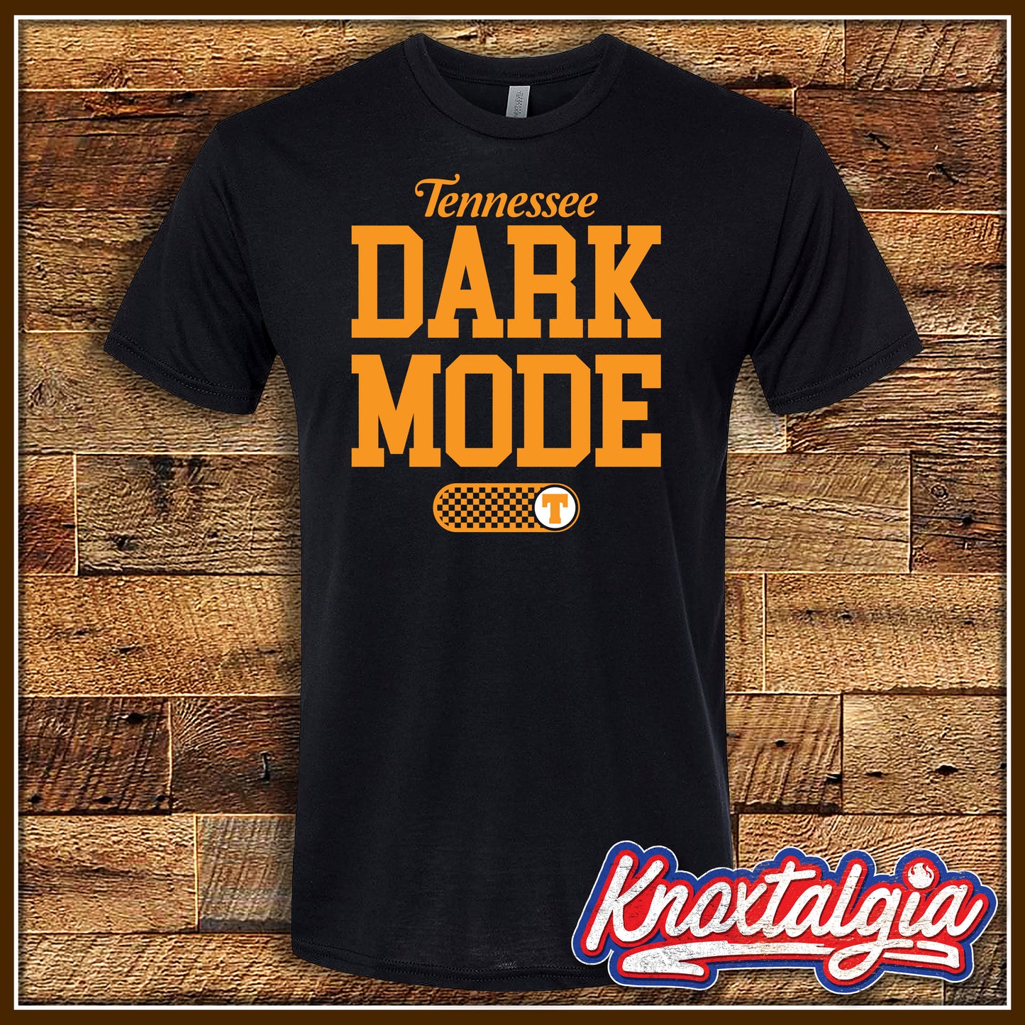 "Tennessee DARK MODE: ON!" - Tennessee Sports (Short Sleeve Variant)