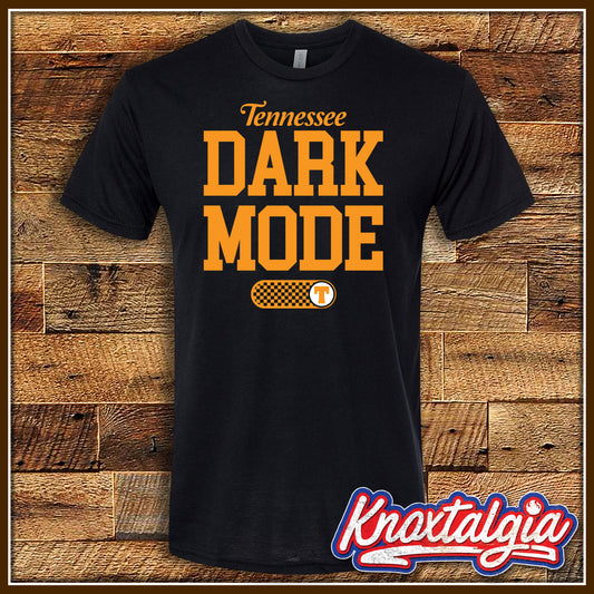 "Tennessee DARK MODE: ON!" - Tennessee Sports (Short Sleeve Variant)