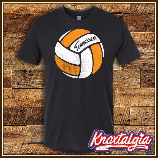 "Tennessee Volleyball" - Smokey Grey Shirt (Short Sleeve)