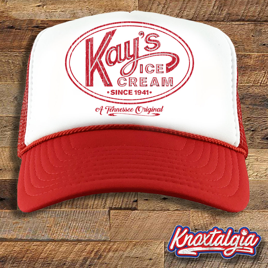 "Kay's Ice Cream" - Knoxville, TN - Trucker's Hat