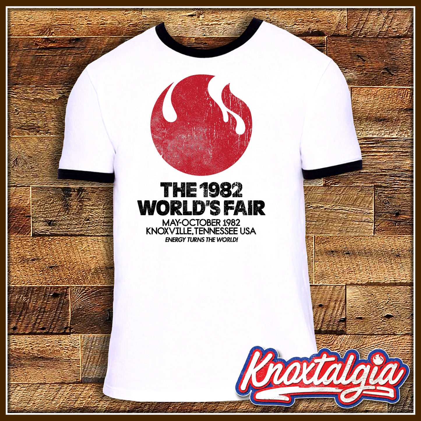 "1982 World's Fair" - Knoxville, TN - Ringer Tee